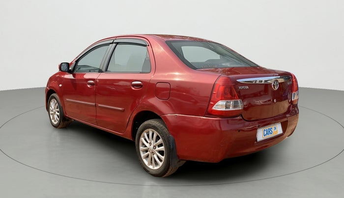 2012 Toyota Etios V, Petrol, Manual, 60,025 km, Left Back Diagonal
