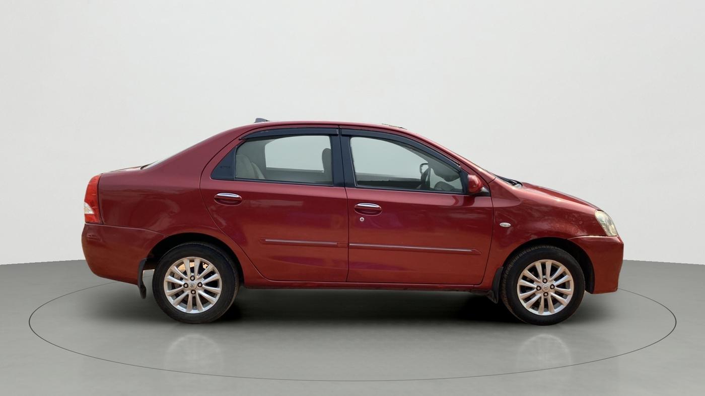 2012 Toyota Etios V, Petrol, Manual, 60,025 km, Right Side View
