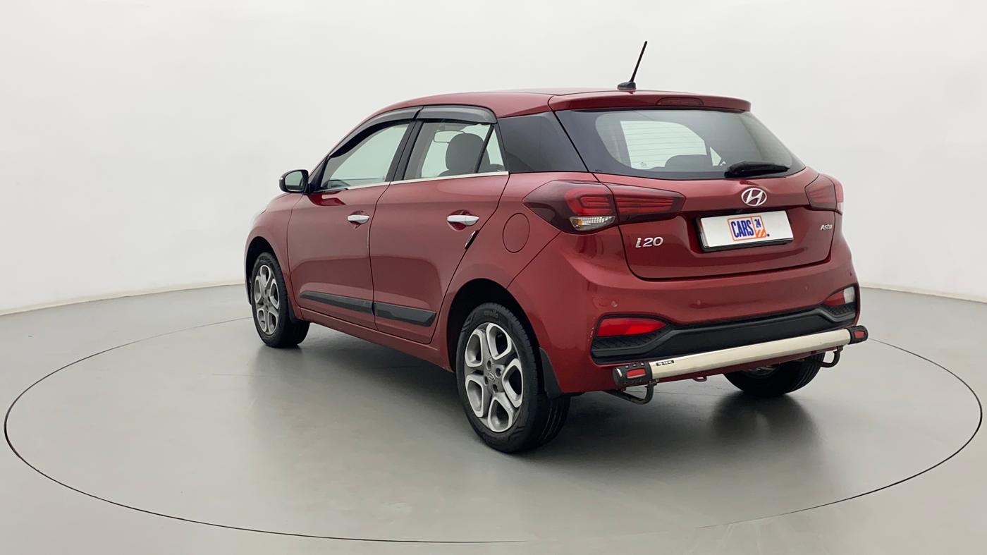 2019 Hyundai Elite i20 ASTA (O) CVT, Petrol, Automatic, 26,935 km, Left Back Diagonal
