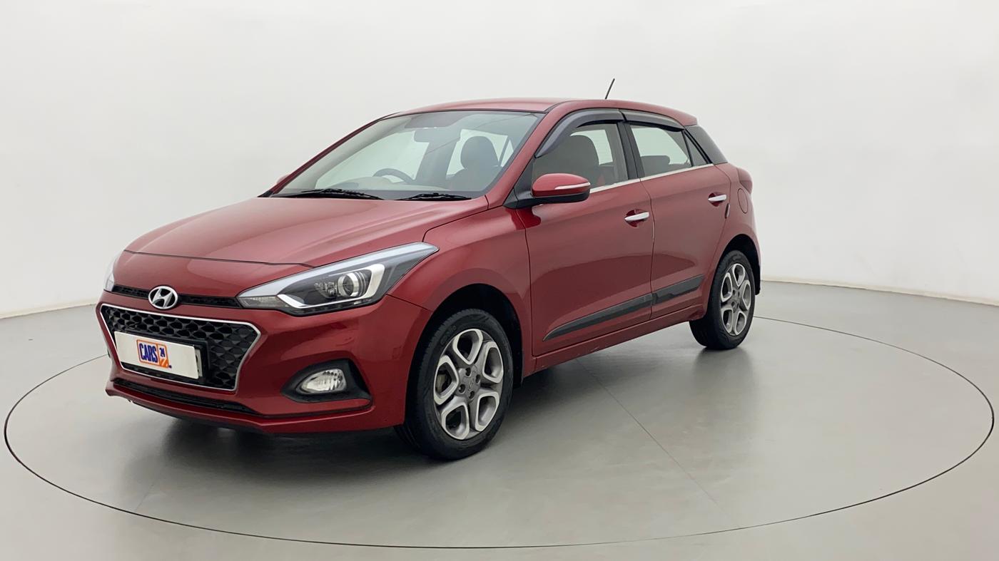 2019 Hyundai Elite i20 ASTA (O) CVT, Petrol, Automatic, 26,935 km, Left Front Diagonal