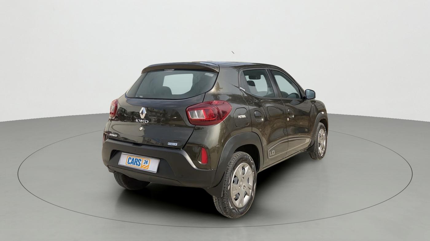 2021 Renault Kwid RXT 1.0 AMT (O), Petrol, Automatic, 18,707 km, Right Back Diagonal