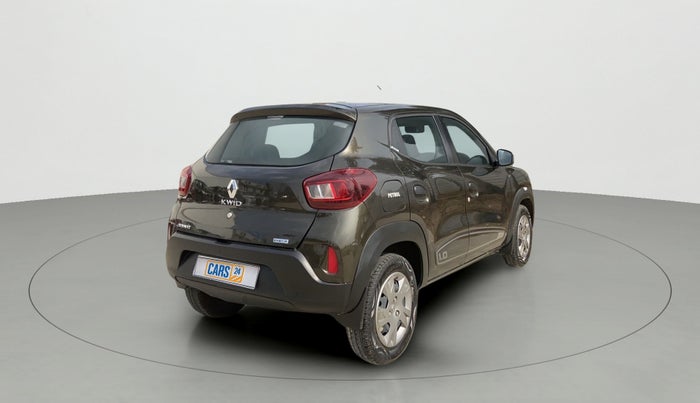 2021 Renault Kwid RXT 1.0 AMT (O), Petrol, Automatic, 18,707 km, Right Back Diagonal