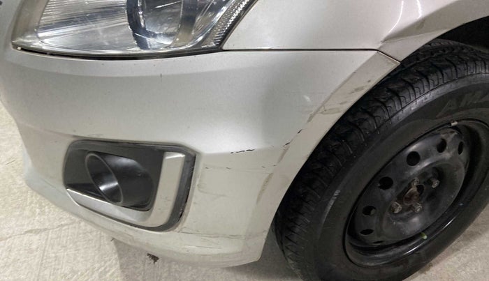2015 Maruti Swift VXI, Petrol, Manual, 37,290 km, Front bumper - Minor scratches