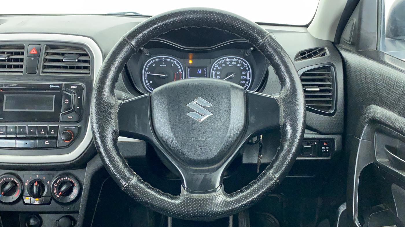 2019 Maruti Vitara Brezza VDI AMT, Diesel, Automatic, 61,330 km, Steering Wheel Close Up