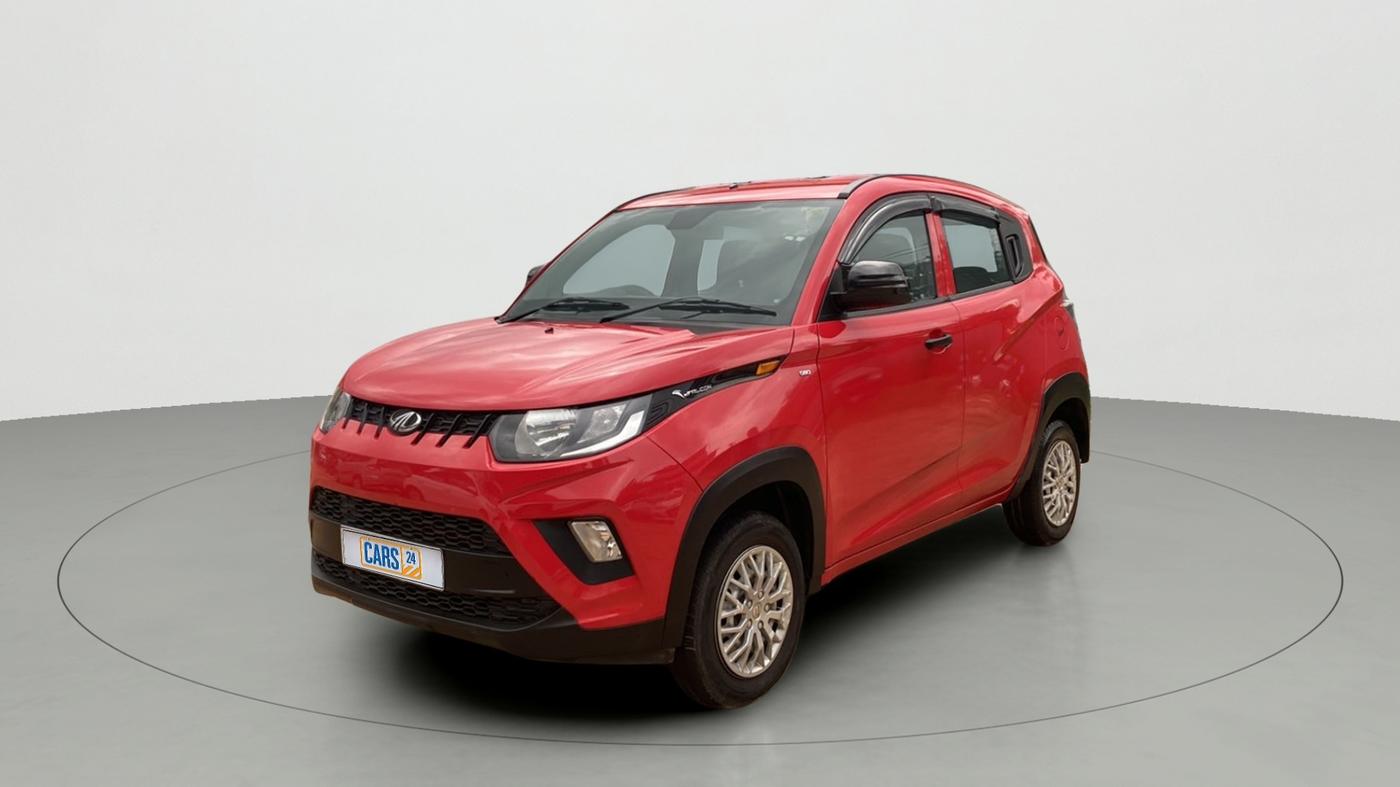 2018 Mahindra KUV 100 NXT K2+ P 6 STR, Petrol, Manual, 28,680 km, Left Front Diagonal