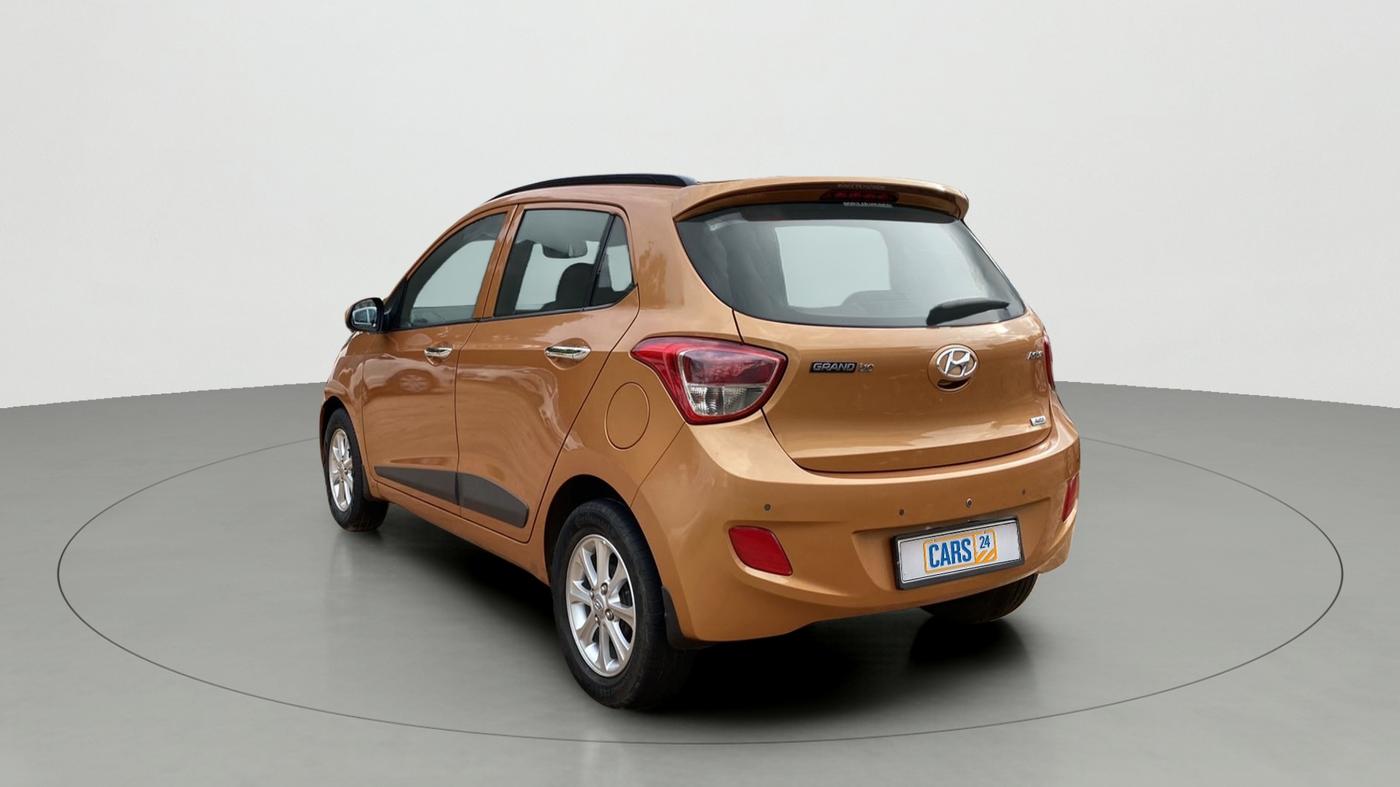 2016 Hyundai Grand i10 ASTA AT 1.2 KAPPA VTVT, Petrol, Automatic, 84,392 km, Left Back Diagonal