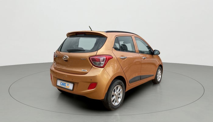 2016 Hyundai Grand i10 ASTA AT 1.2 KAPPA VTVT, Petrol, Automatic, 84,392 km, Right Back Diagonal