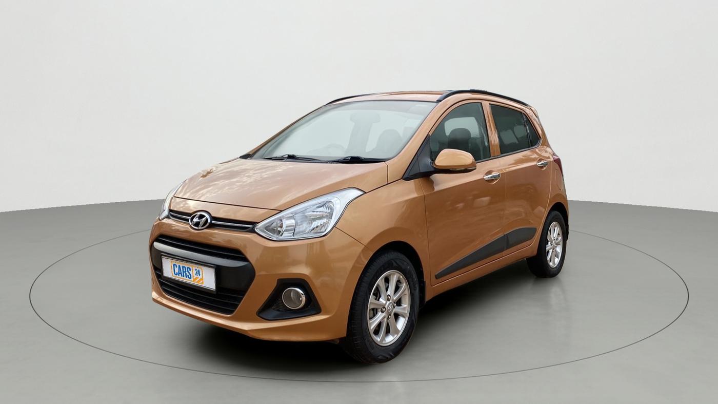 2016 Hyundai Grand i10 ASTA AT 1.2 KAPPA VTVT, Petrol, Automatic, 84,392 km, Left Front Diagonal