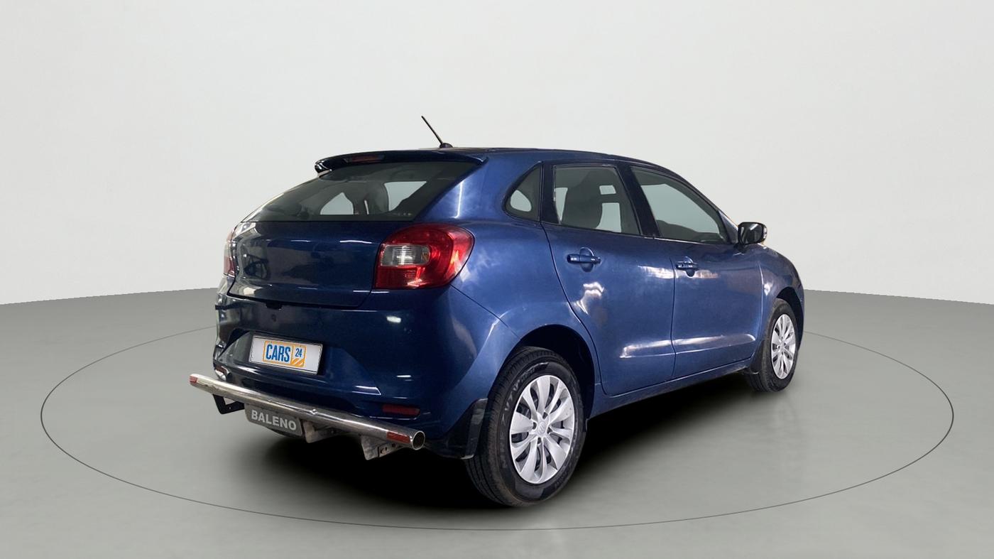 2017 Maruti Baleno DELTA PETROL 1.2, Petrol, Manual, 73,827 km, Right Back Diagonal