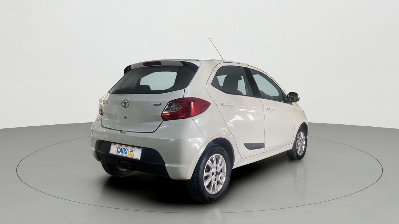 2017 Tata Tiago XZA PETROL, Petrol, Automatic, 67,599 km, Right Back Diagonal
