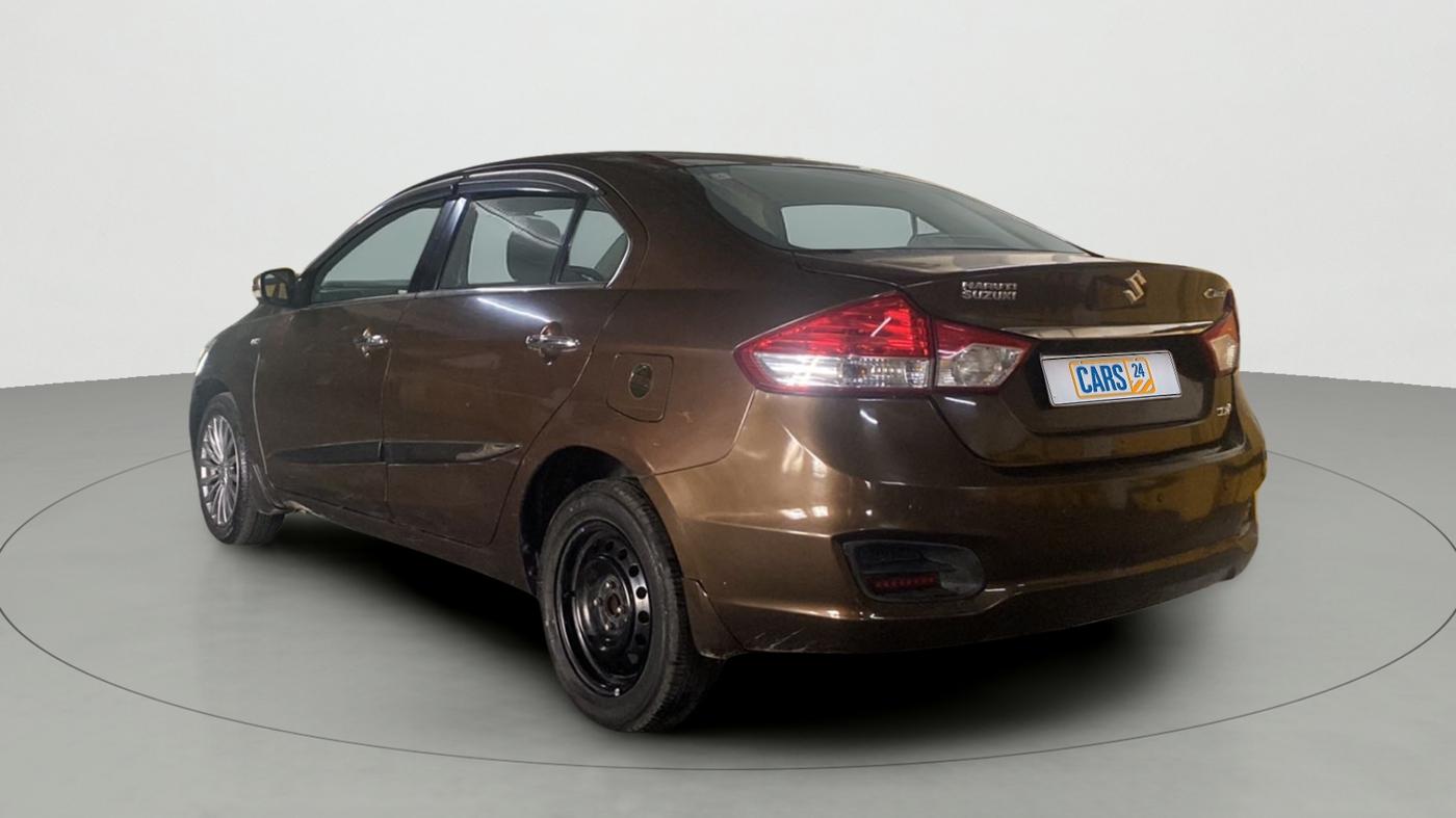 2016 Maruti Ciaz ZXI+, Petrol, Manual, 72,338 km, Left Back Diagonal