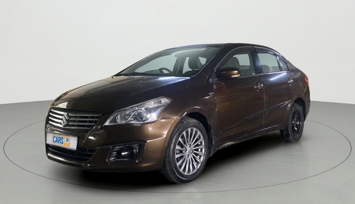 2016 Maruti Ciaz ZXI+, Petrol, Manual, 72,338 km, Left Front Diagonal