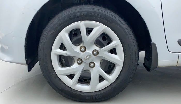 2018 Hyundai Grand i10 MAGNA AT 1.2 KAPPA VTVT, Petrol, Automatic, 18,087 km, Left Front Wheel