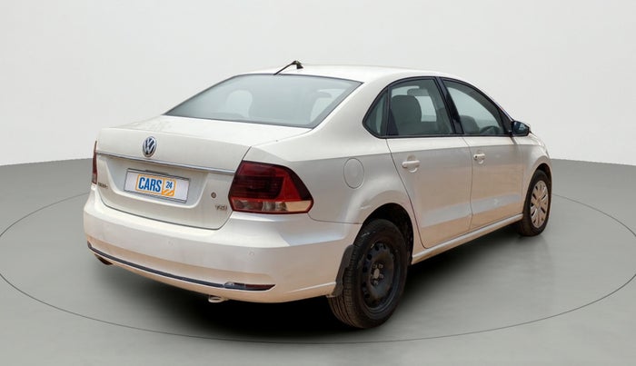 2015 Volkswagen Vento COMFORTLINE 1.2 TSI AT, Petrol, Automatic, 51,974 km, Right Back Diagonal
