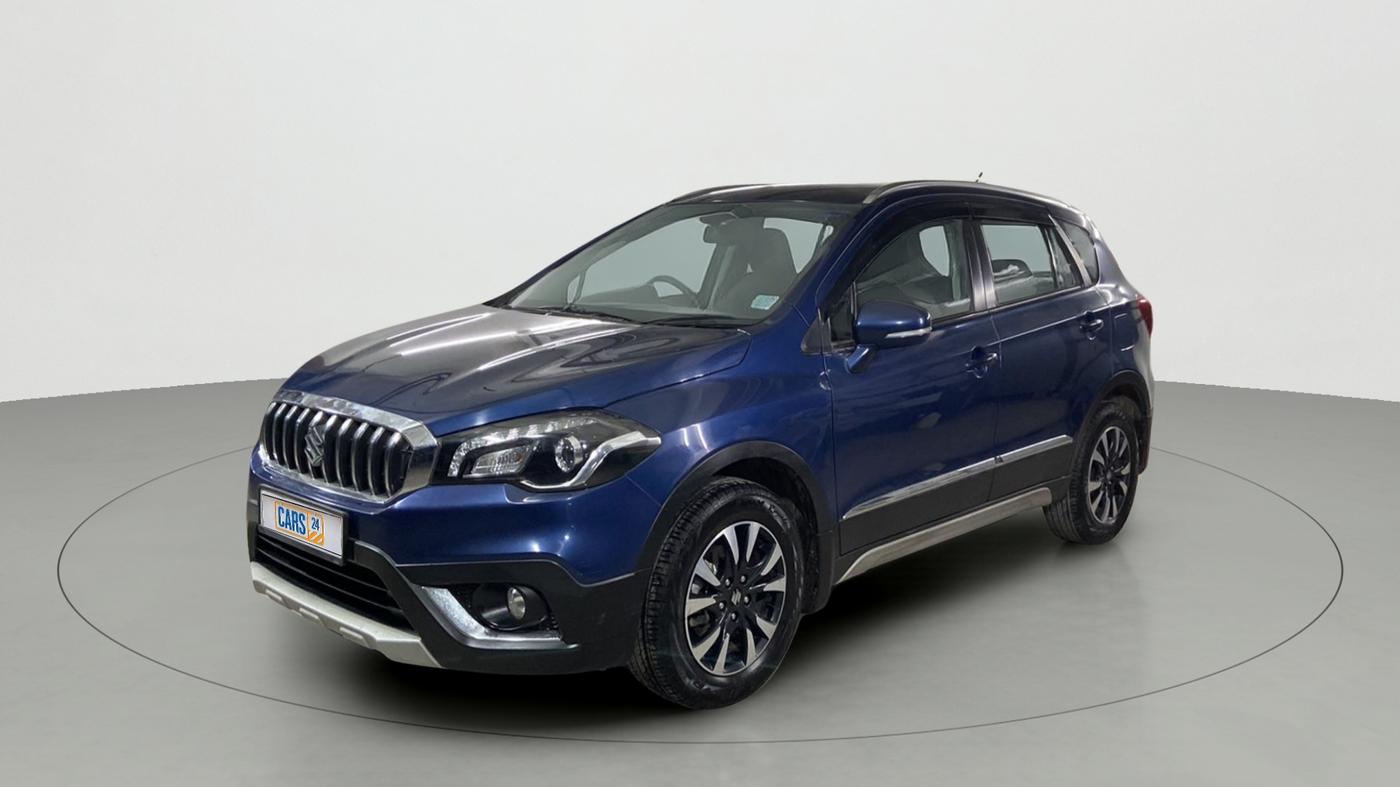 2021 Maruti S Cross ALPHA AT1.5, Petrol, Automatic, 11,734 km, Left Front Diagonal
