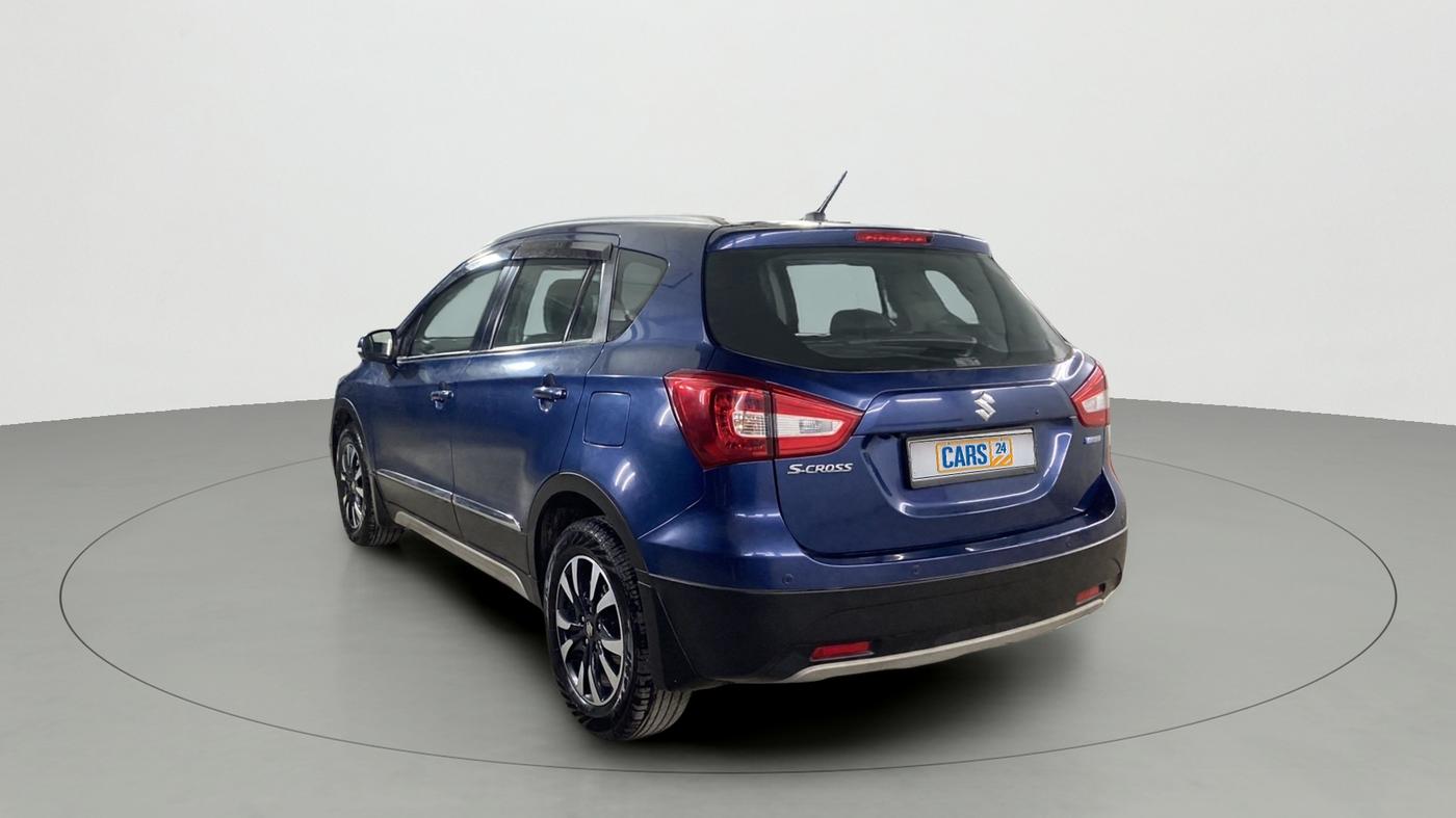 2021 Maruti S Cross ALPHA AT1.5, Petrol, Automatic, 11,734 km, Left Back Diagonal