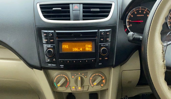 2016 Maruti Swift Dzire VXI (O), Petrol, Manual, 61,308 km, Air Conditioner