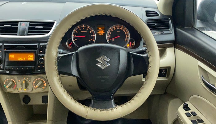 2016 Maruti Swift Dzire VXI (O), Petrol, Manual, 61,308 km, Steering Wheel Close Up