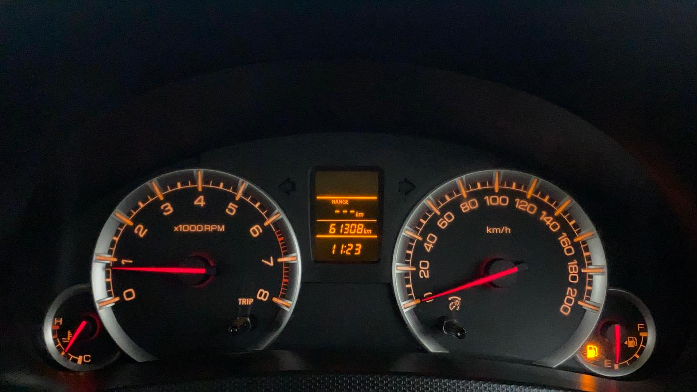 2016 Maruti Swift Dzire VXI (O), Petrol, Manual, 61,308 km, Odometer Image