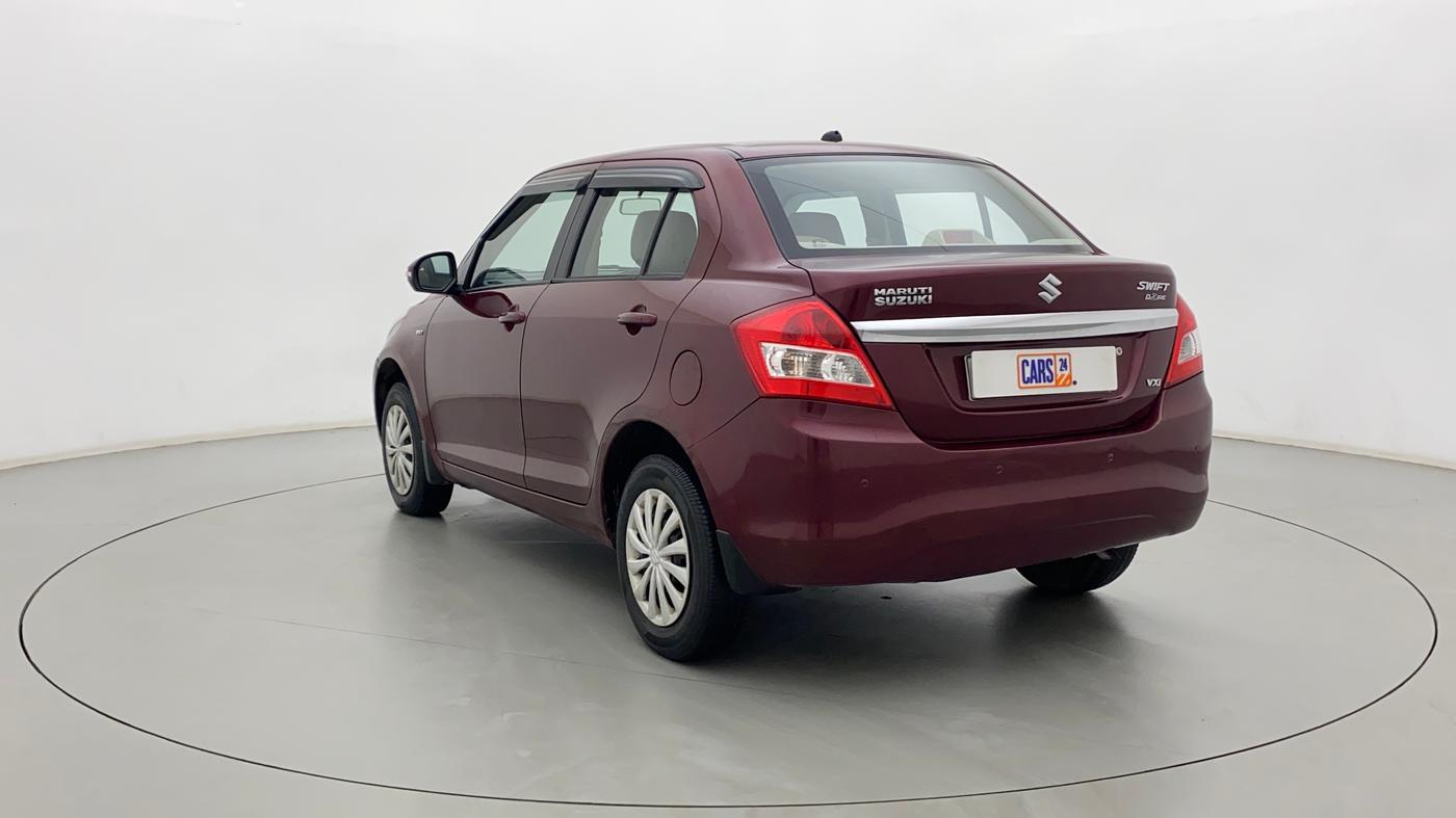 2016 Maruti Swift Dzire VXI (O), Petrol, Manual, 61,308 km, Left Back Diagonal