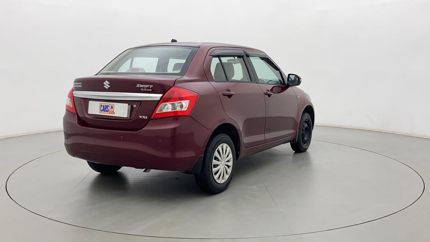 2016 Maruti Swift Dzire VXI (O), Petrol, Manual, 61,308 km, Right Back Diagonal