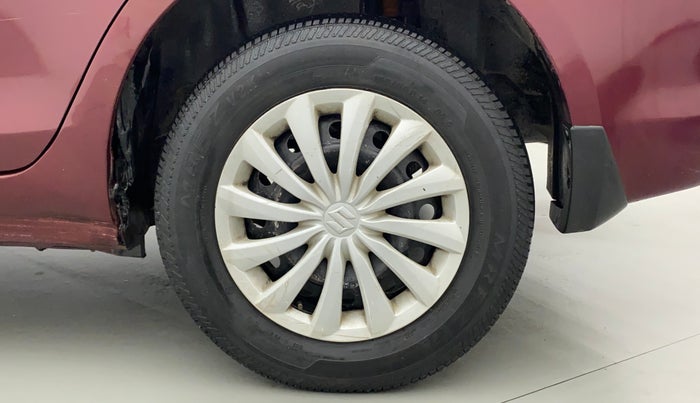 2016 Maruti Swift Dzire VXI (O), Petrol, Manual, 61,308 km, Left Rear Wheel