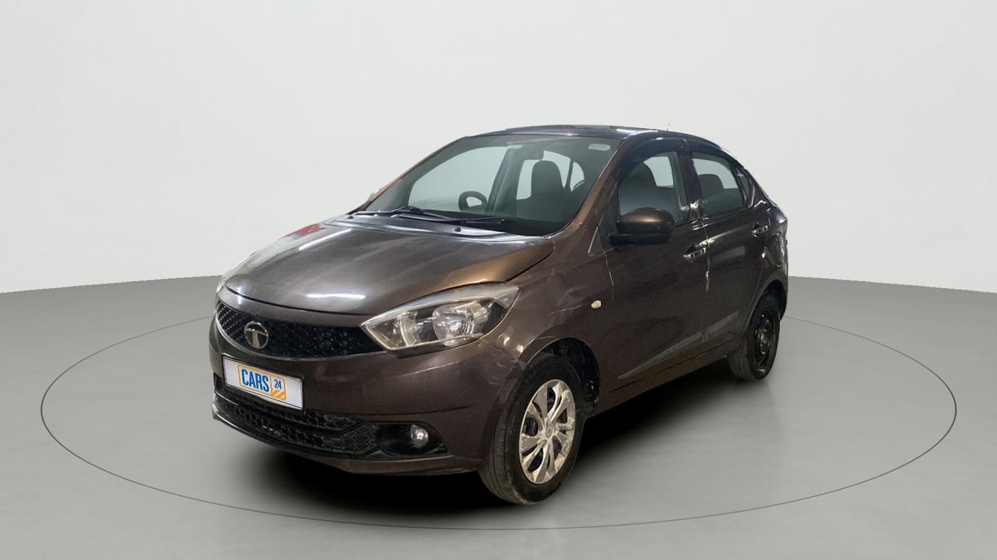 2017 Tata TIGOR XM PETROL, Petrol, Manual, 73,488 km, Left Front Diagonal