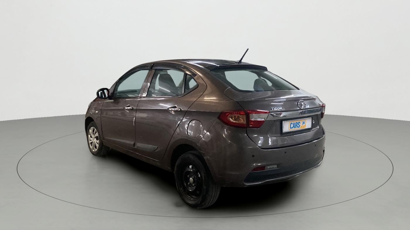 2017 Tata TIGOR XM PETROL, Petrol, Manual, 73,488 km, Left Back Diagonal