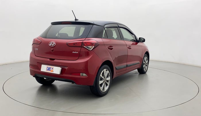 2017 Hyundai Elite i20 ASTA 1.2 DUAL TONE, Petrol, Manual, 22,050 km, Right Back Diagonal