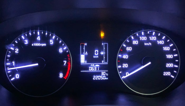 2017 Hyundai Elite i20 ASTA 1.2 DUAL TONE, Petrol, Manual, 22,050 km, Odometer Image