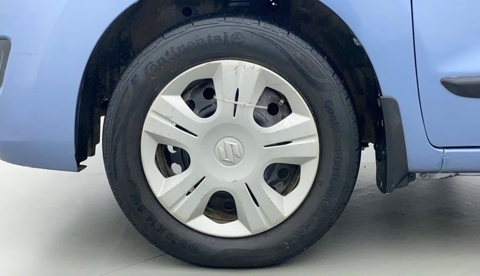 2017 Maruti Wagon R 1.0 VXI AMT, Petrol, Automatic, 86,298 km, Left Front Wheel
