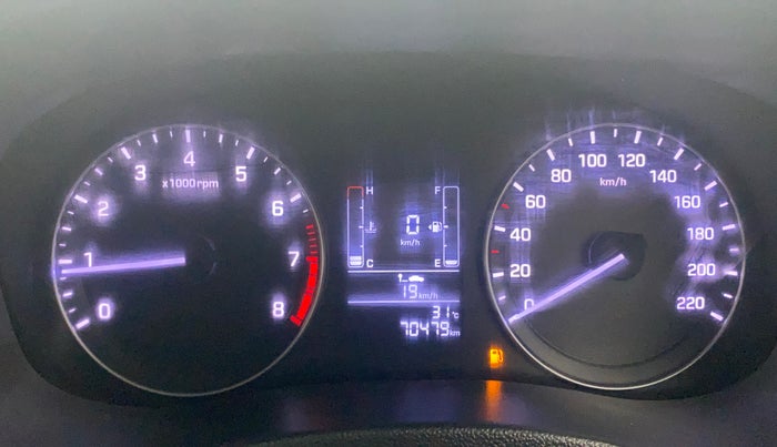 2017 Hyundai Creta SX PLUS 1.6 PETROL, Petrol, Manual, 70,478 km, Odometer Image