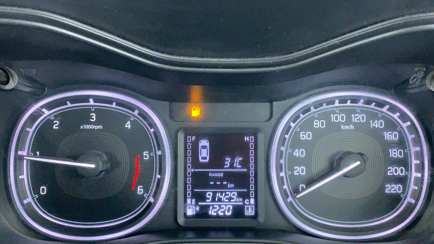 2016 Maruti Vitara Brezza ZDI, Diesel, Manual, 91,429 km, Odometer Image