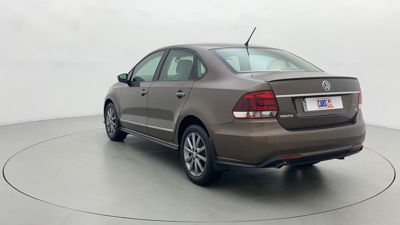 2020 Volkswagen Vento HIGHLINE PLUS 1.0L TSI AT, Petrol, Automatic, 38,605 km, Left Back Diagonal