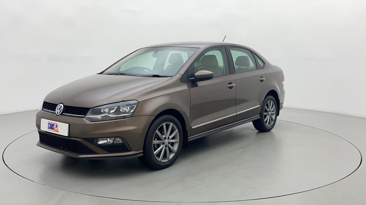 2020 Volkswagen Vento HIGHLINE PLUS 1.0L TSI AT, Petrol, Automatic, 38,605 km, Left Front Diagonal
