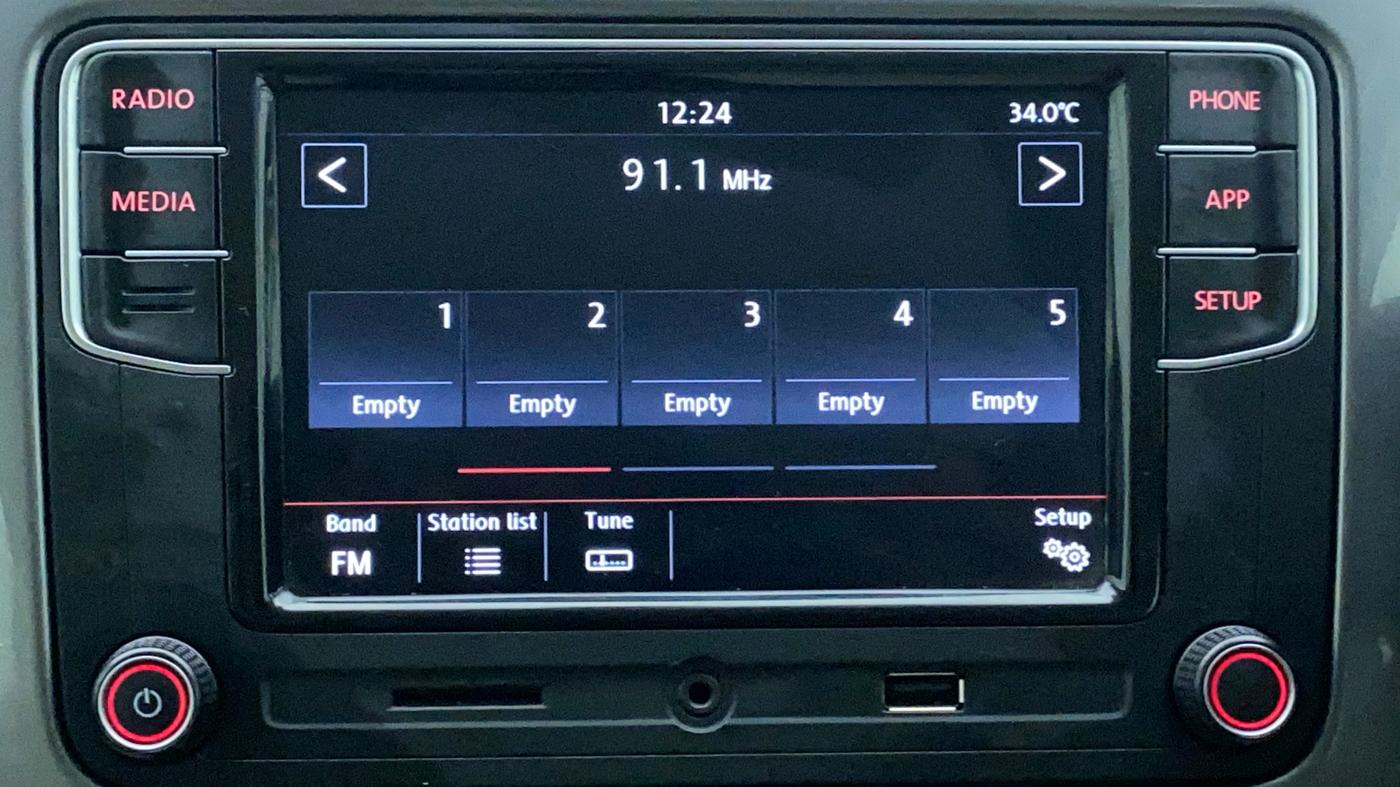 2020 Volkswagen Vento HIGHLINE PLUS 1.0L TSI AT, Petrol, Automatic, 38,605 km, Infotainment System