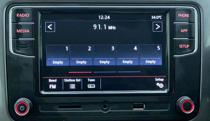 2020 Volkswagen Vento HIGHLINE PLUS 1.0L TSI AT, Petrol, Automatic, 38,605 km, Infotainment System