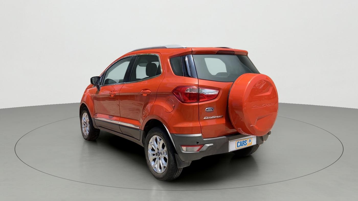 2017 Ford Ecosport TITANIUM+ 1.5L DIESEL, Diesel, Manual, 93,866 km, Left Back Diagonal