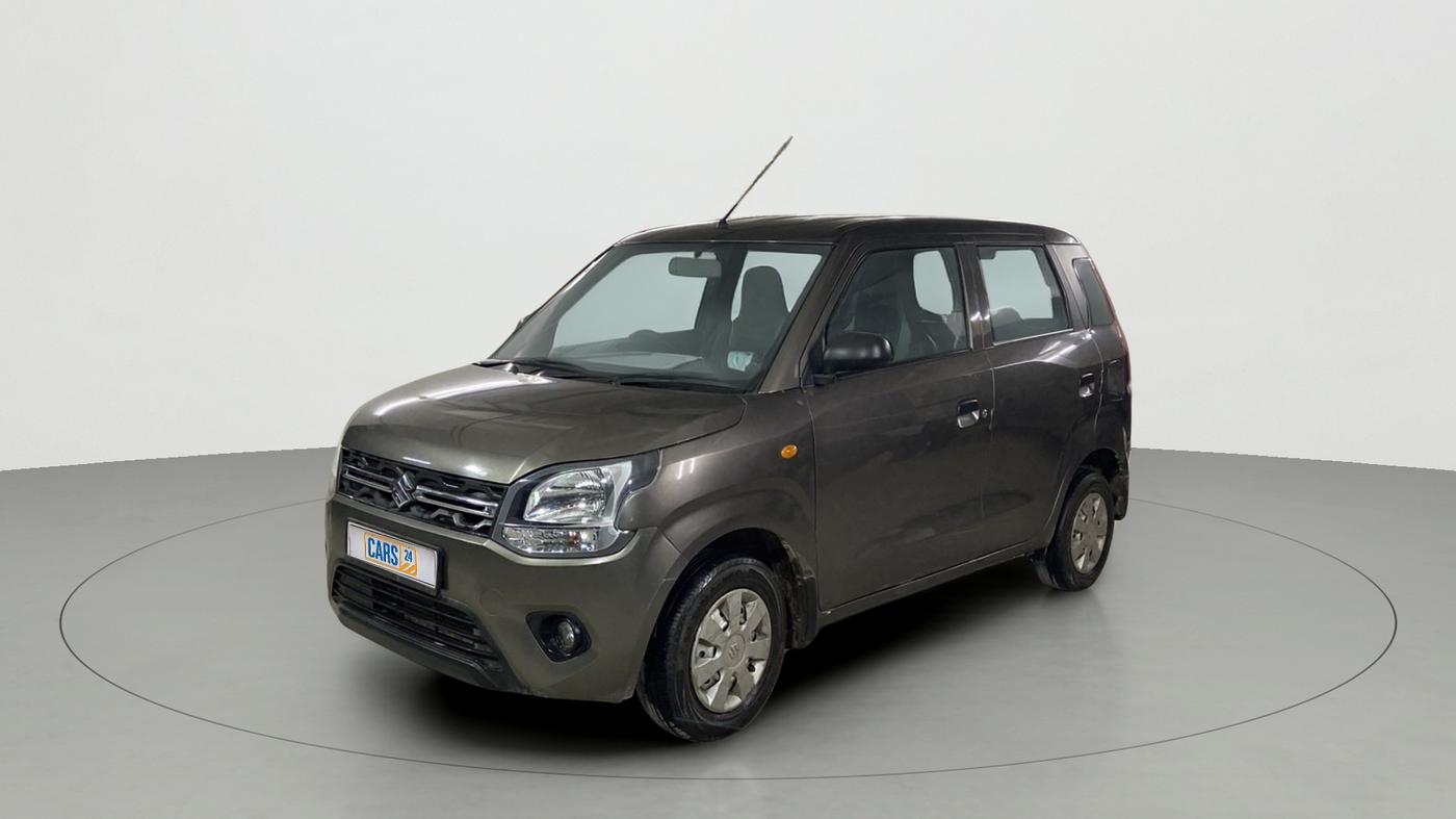 2021 Maruti New Wagon-R LXI CNG (O) 1.0, CNG, Manual, 35,724 km, Left Front Diagonal