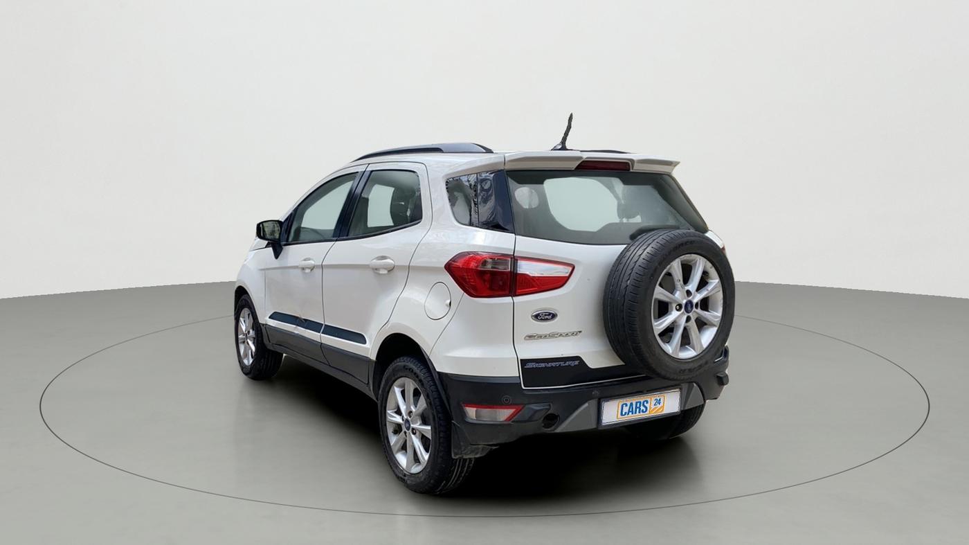 2018 Ford Ecosport TITANIUM 1.5L SIGNATURE EDITION (SUNROOF) DIESEL, Diesel, Manual, 82,206 km, Left Back Diagonal