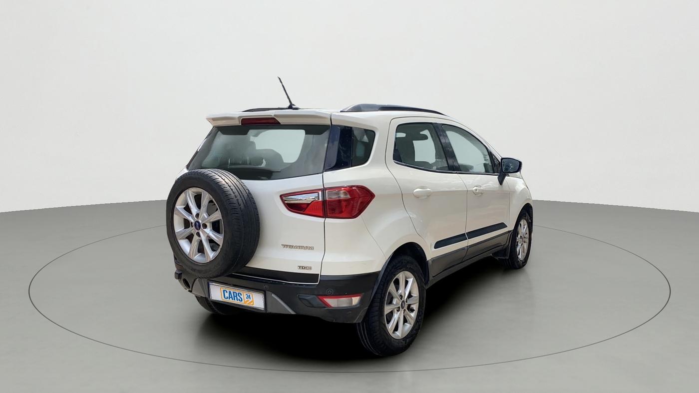 2018 Ford Ecosport TITANIUM 1.5L SIGNATURE EDITION (SUNROOF) DIESEL, Diesel, Manual, 82,206 km, Right Back Diagonal
