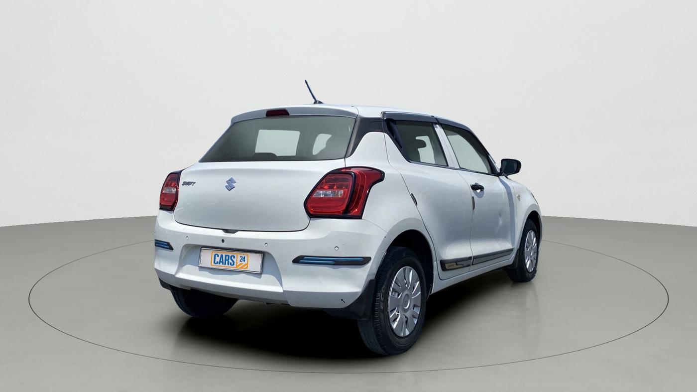 2020 Maruti Swift LXI, Petrol, Manual, 60,581 km, Right Back Diagonal