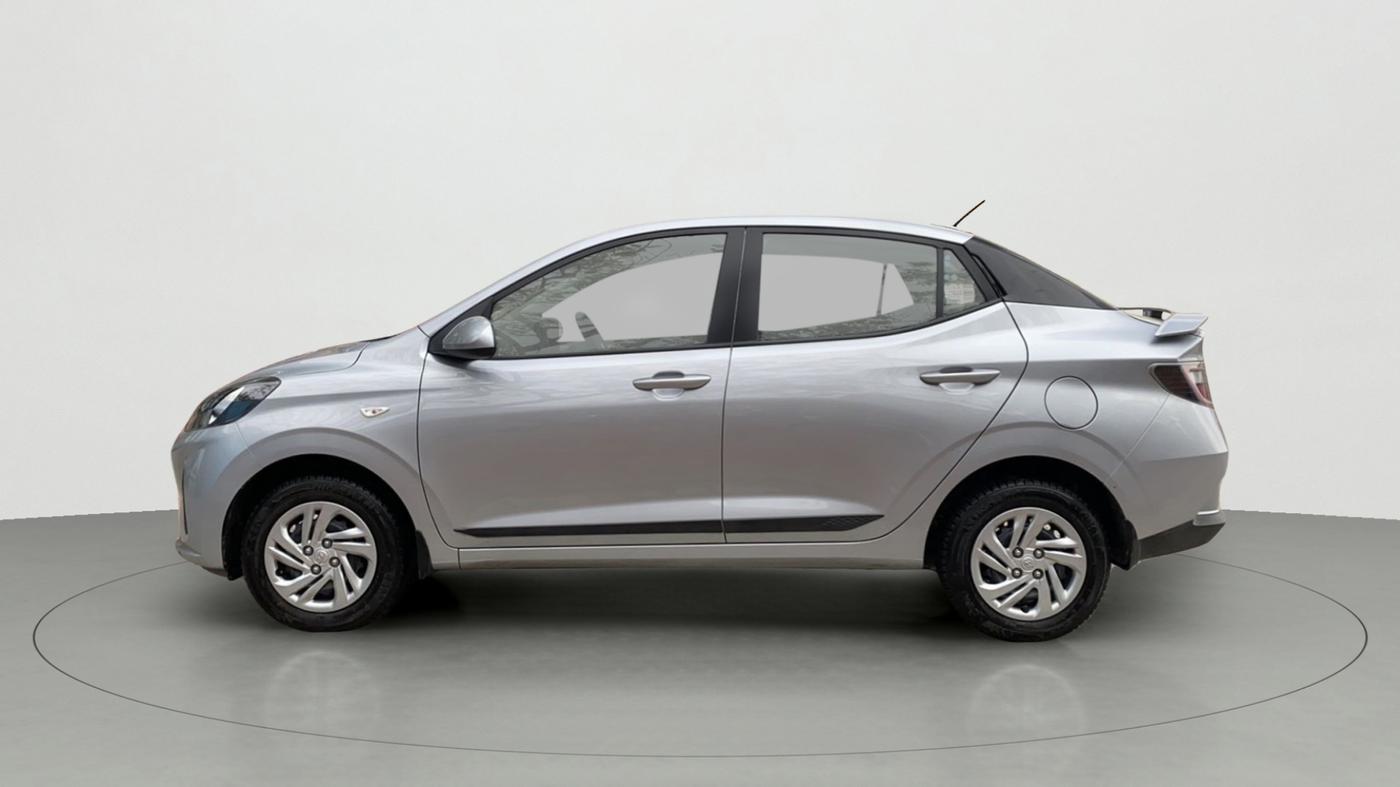 2022 Hyundai AURA S 1.2 CNG, CNG, Manual, 4,790 km, Left Side