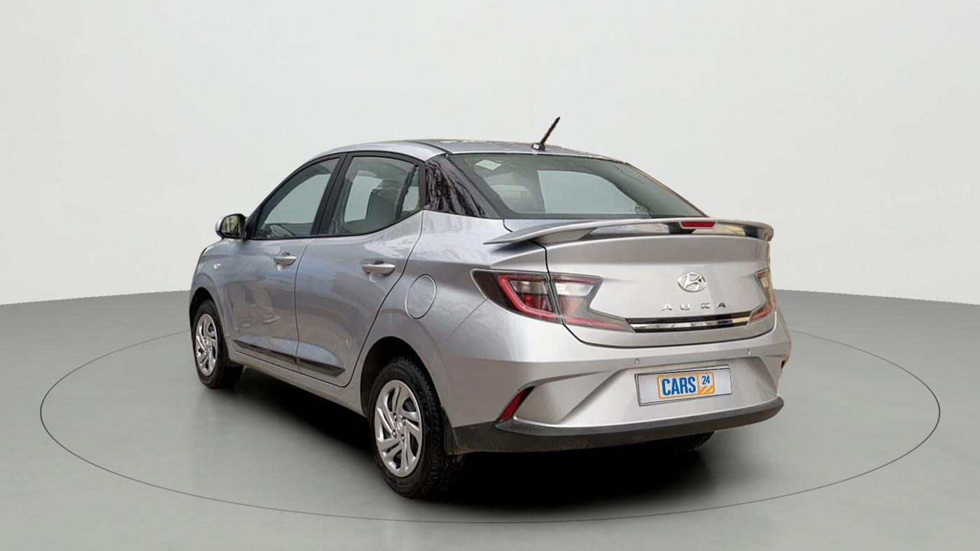 2022 Hyundai AURA S 1.2 CNG, CNG, Manual, 4,790 km, Left Back Diagonal