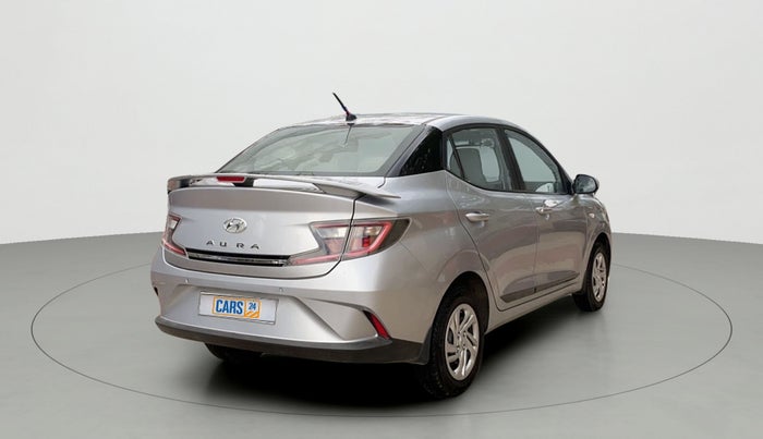 2022 Hyundai AURA S 1.2 CNG, CNG, Manual, 4,790 km, Right Back Diagonal