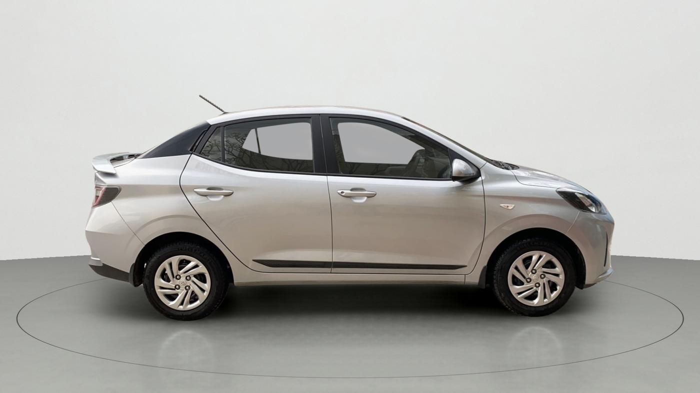 2022 Hyundai AURA S 1.2 CNG, CNG, Manual, 4,790 km, Right Side View