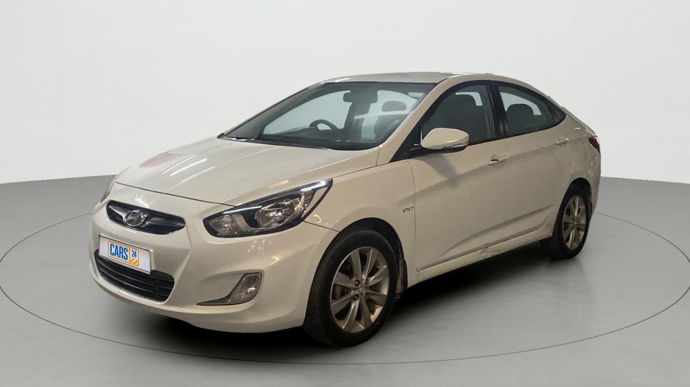 2011 Hyundai Verna FLUIDIC 1.6 VTVT SX, Petrol, Manual, 48,242 km, Left Front Diagonal
