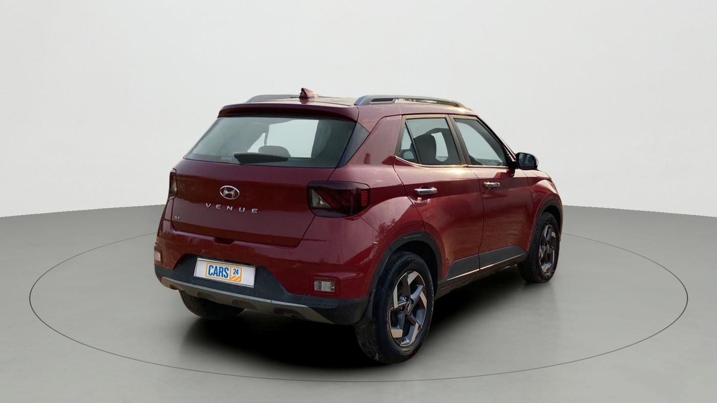 2019 Hyundai VENUE SX(O) 1.4 CRDI, Diesel, Manual, 80,147 km, Right Back Diagonal