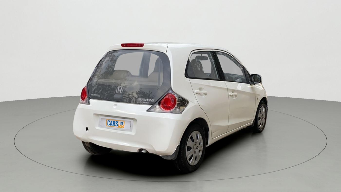 2012 Honda Brio S MT, Petrol, Manual, 42,687 km, Right Back Diagonal