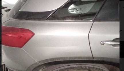 2021 Maruti Vitara Brezza VXI, Petrol, Manual, 8,642 km, Right quarter panel - Minor scratches